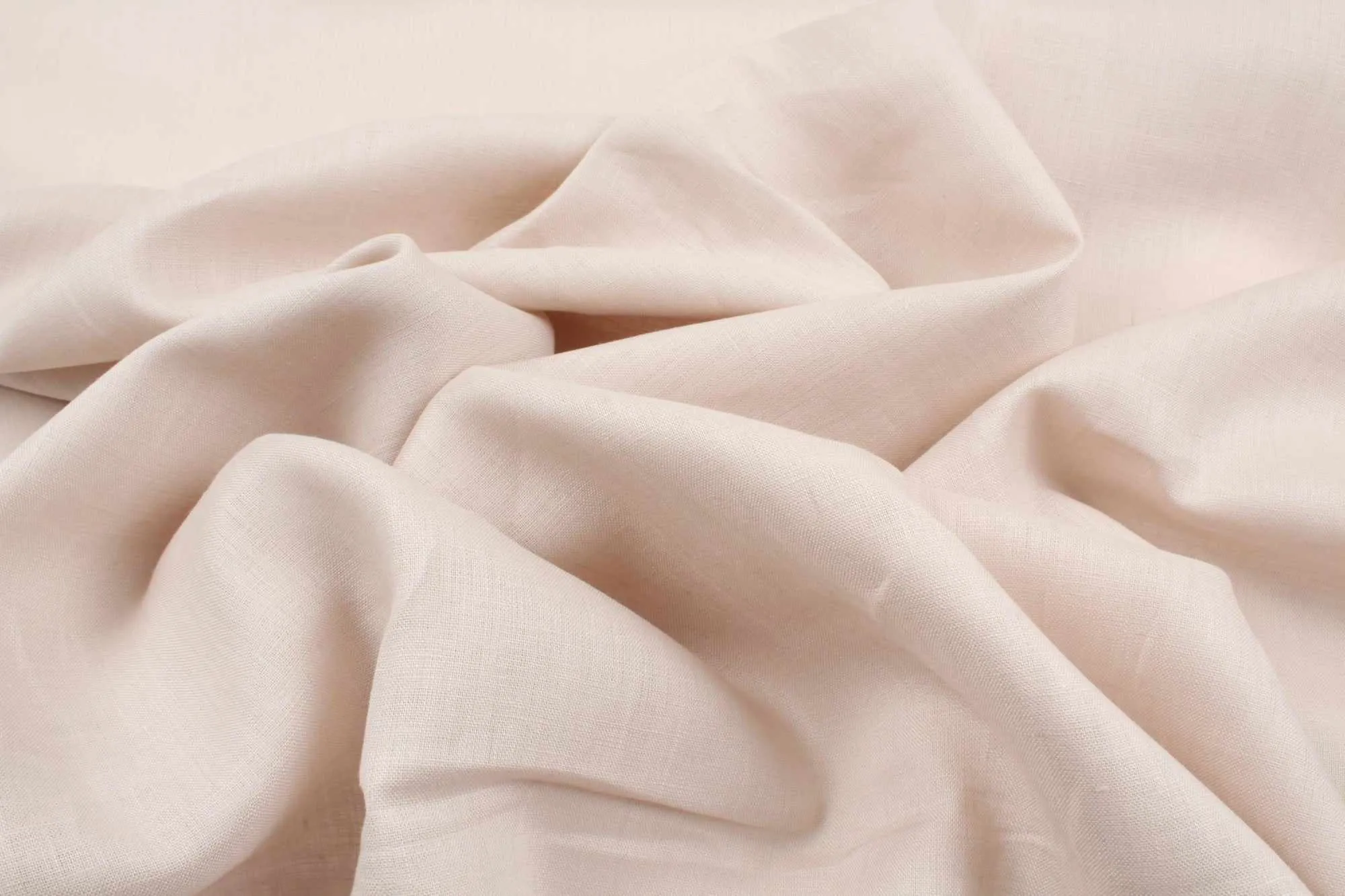 7 Mts - Premium Light-Weight Linen - Piece Dyed (Beige) - OFFER: 12€/MT