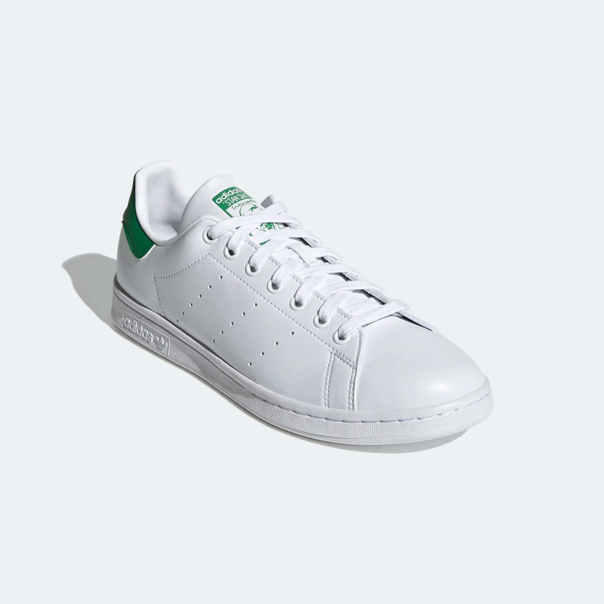 Adidas Men's Stan Smith Shoes - Cloud White / Green