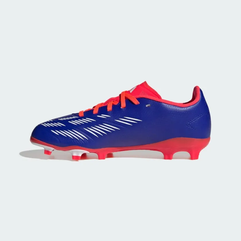 adidas Predator League FG Boots- Blue/White/Red- JUNIOR