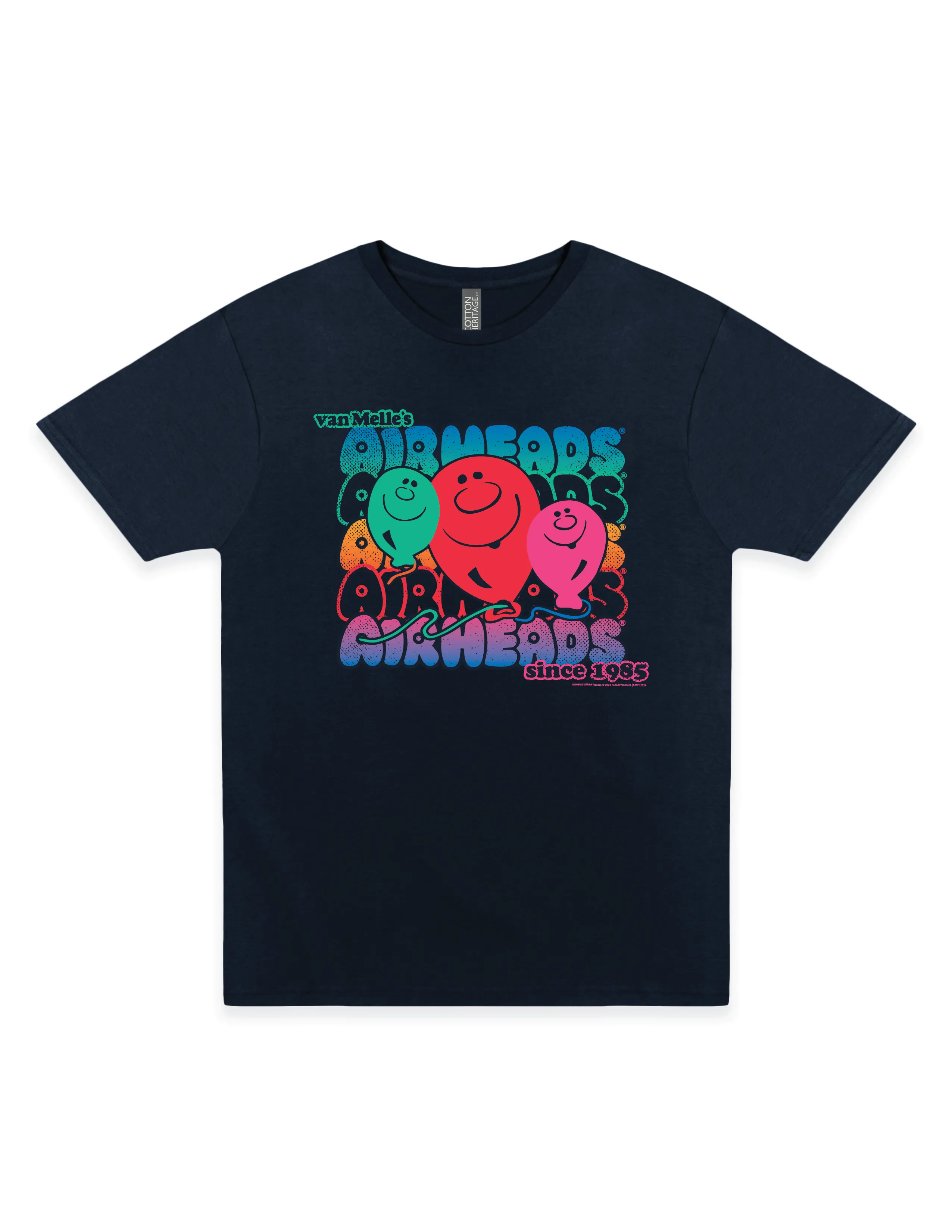 Airheads Retro 85 Brand Colors Tee