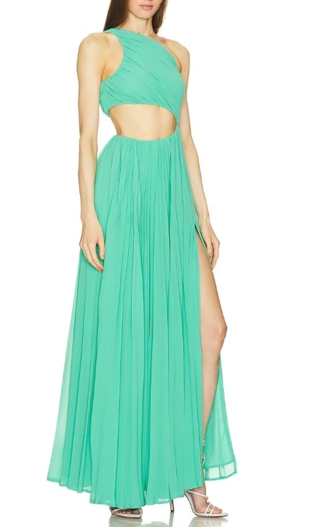 ARNONA ONE SHOULDER MAXI DRESS