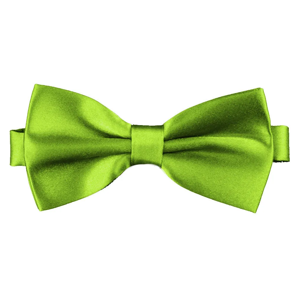 Avocado Green [Silky Smooth] - Bow Tie and Pocket Square Matching Set