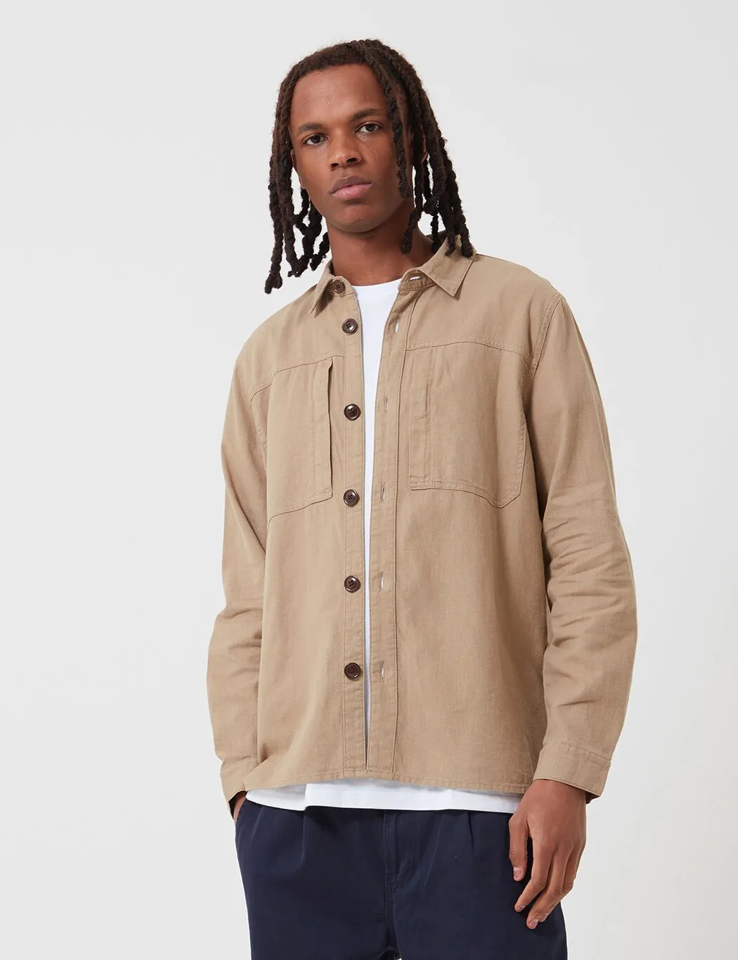 Barbour Kilda Overshirt - Stone