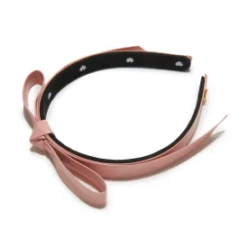 BLUSH BARDOT FAUX LEATHER HEADBAND