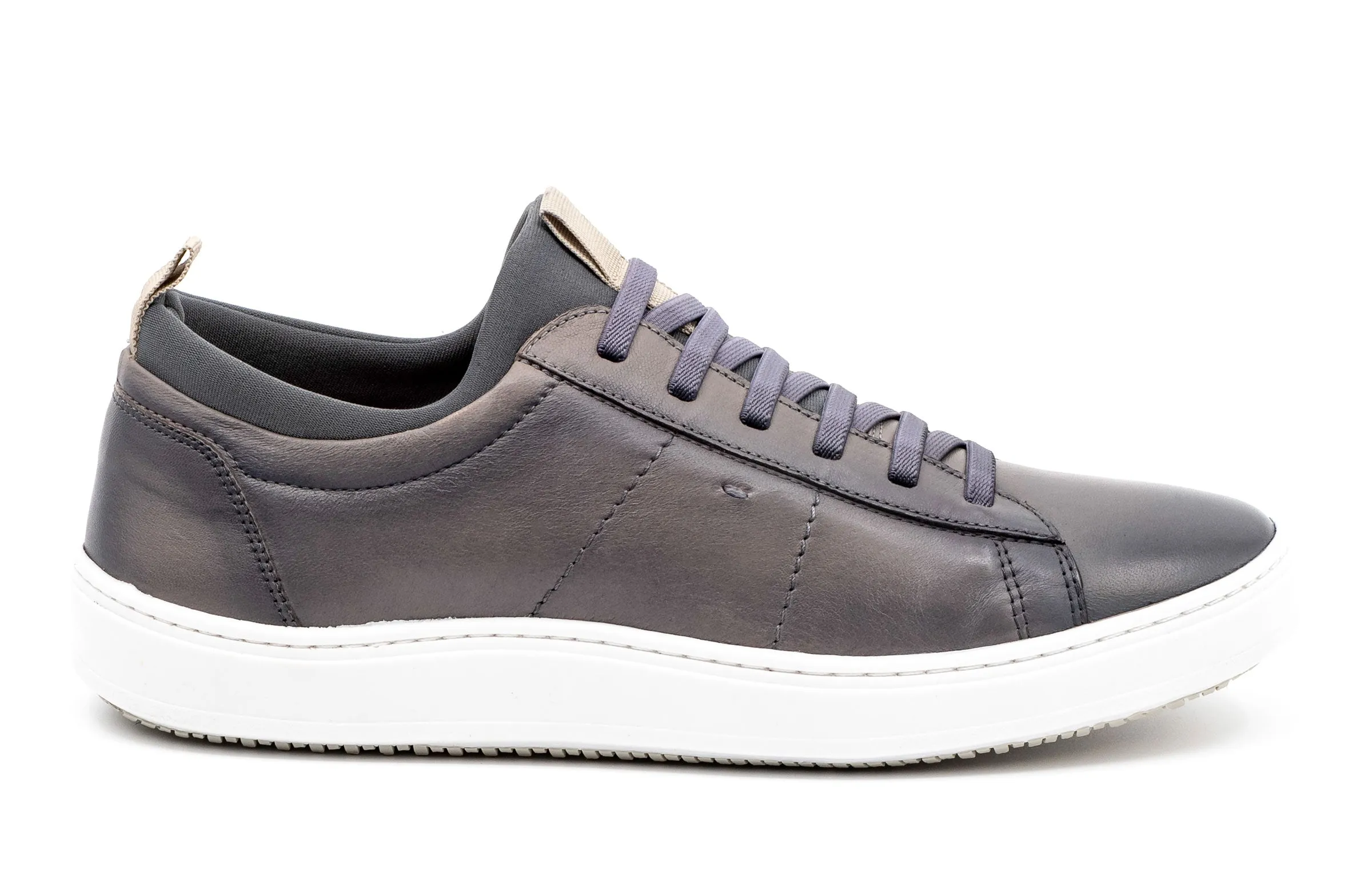 Cameron Sheep Skin Sneakers - Slate