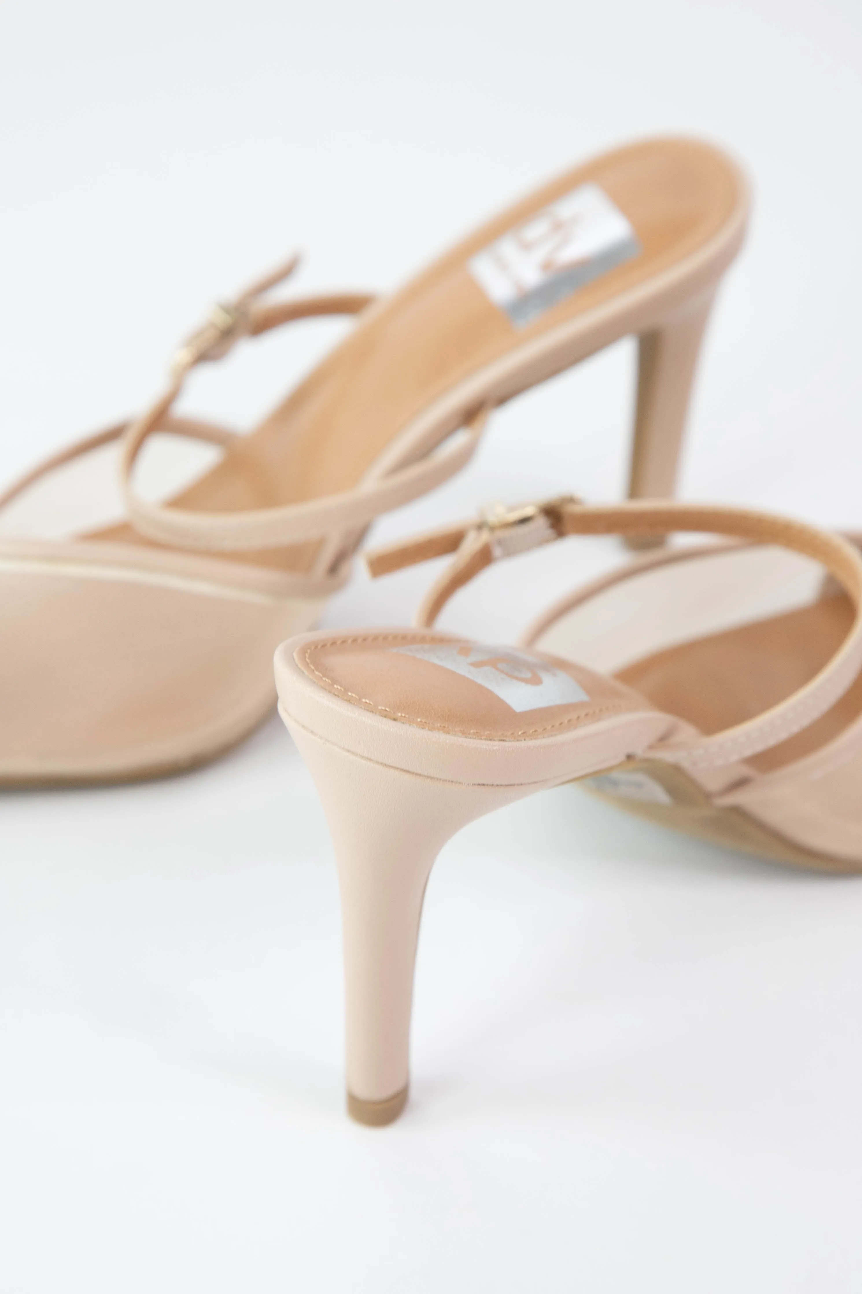 Elegant Mesh Pointed Toe Heel, Nude Mesh | DV by Dolce Vita