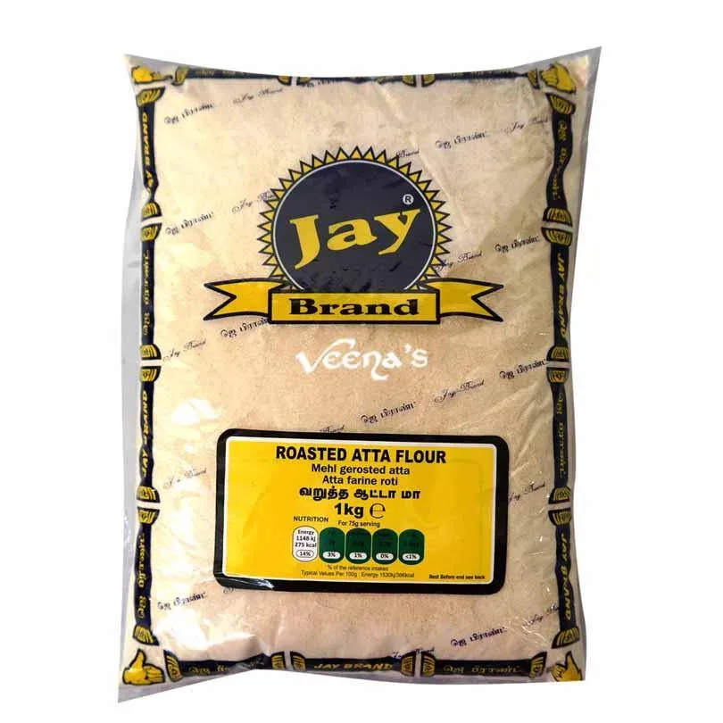 Jay Brand Roasted Atta Flour 1kg