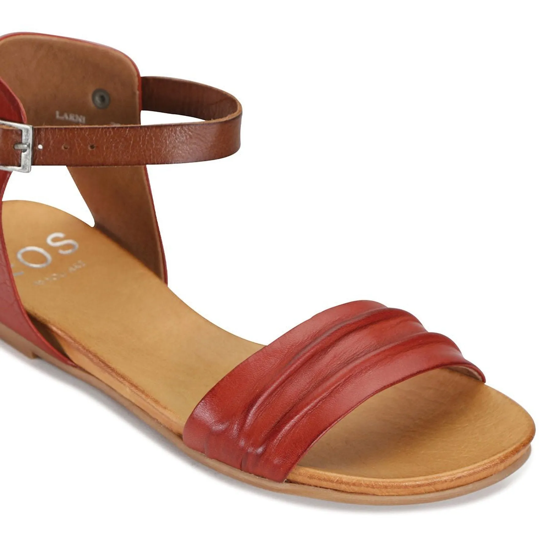 LARNI LEATHER ANKLE STRAP ARCHIVE SANDAL