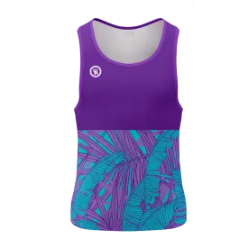 Mens Sublimated Beach Tank - Tropical