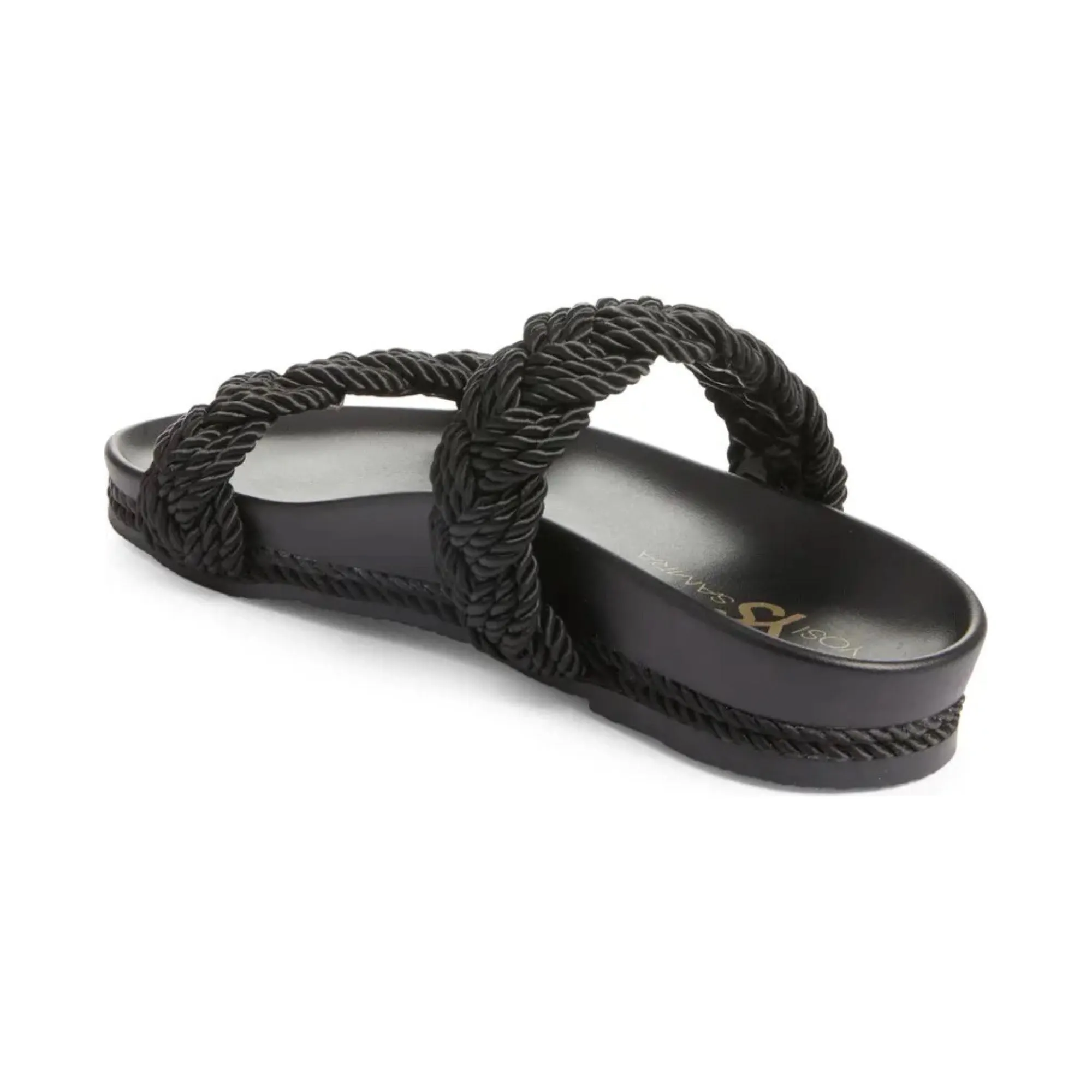 Michelle Footbed Sandal in Black