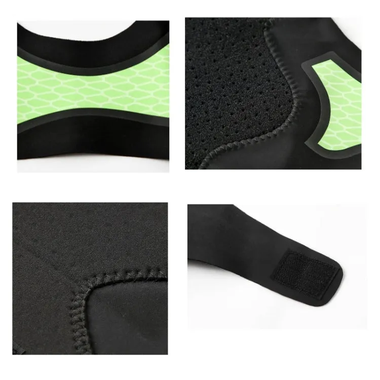 Neoprene Sports Ankle Support Ankle Compression Fixed Support Protective Strap, Specification: Right Foot (Black)