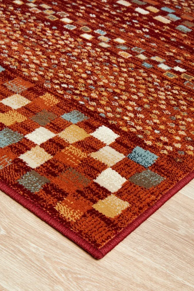 Oxford 431 Rug (Rust) by Rug Culture