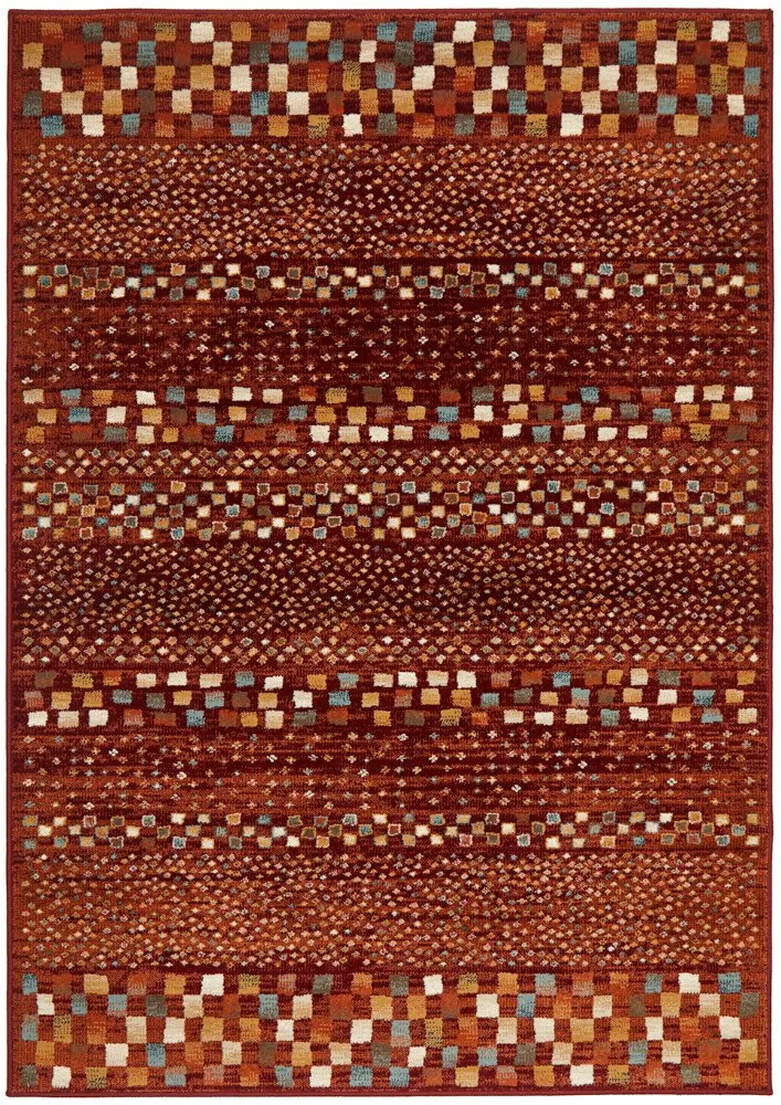 Oxford 431 Rug (Rust) by Rug Culture