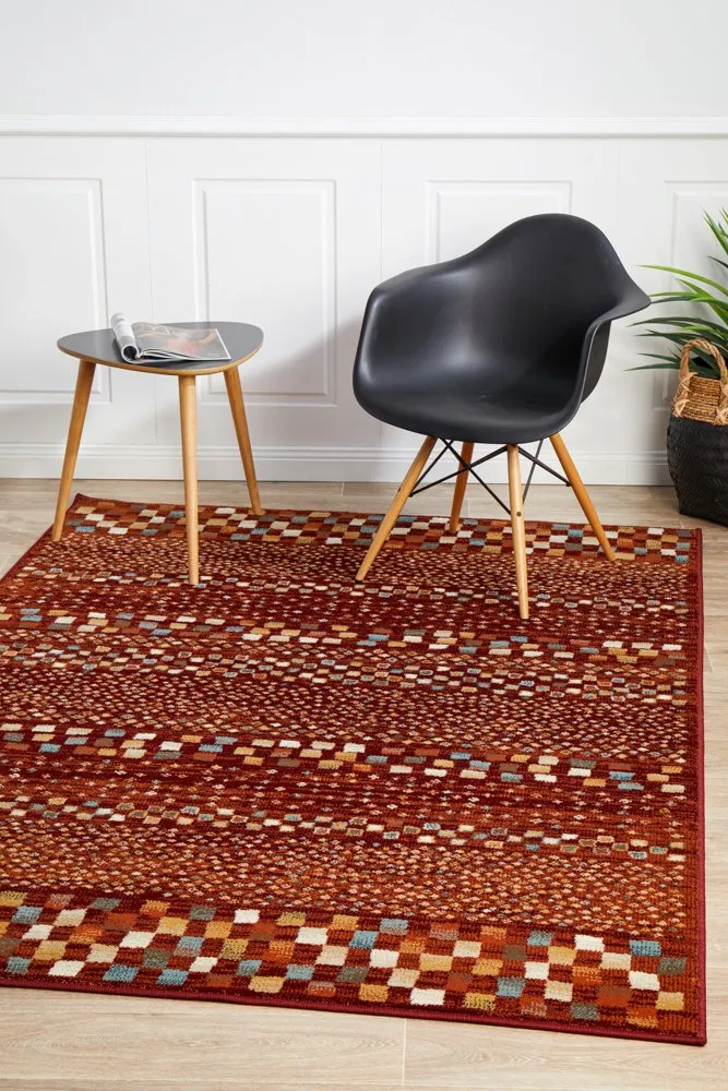 Oxford 431 Rug (Rust) by Rug Culture