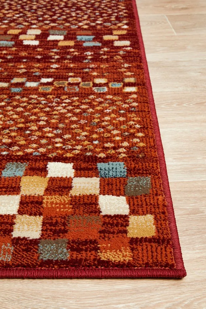 Oxford 431 Rug (Rust) by Rug Culture