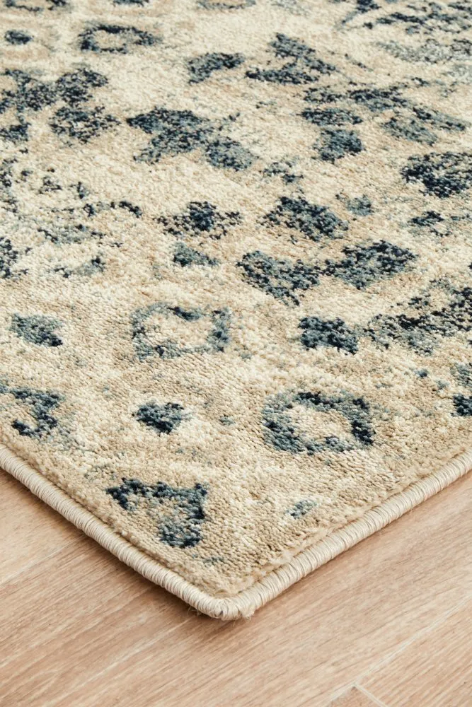 Oxford 432 Runner Rug (Blue) by Rug Culture