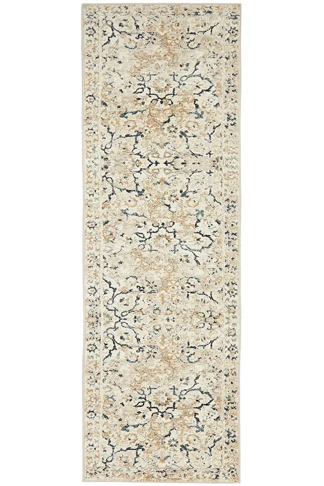 Oxford 436 Runner Rug (Bone) by Rug Culture