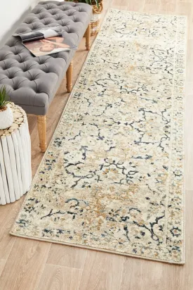 Oxford 436 Runner Rug (Bone) by Rug Culture