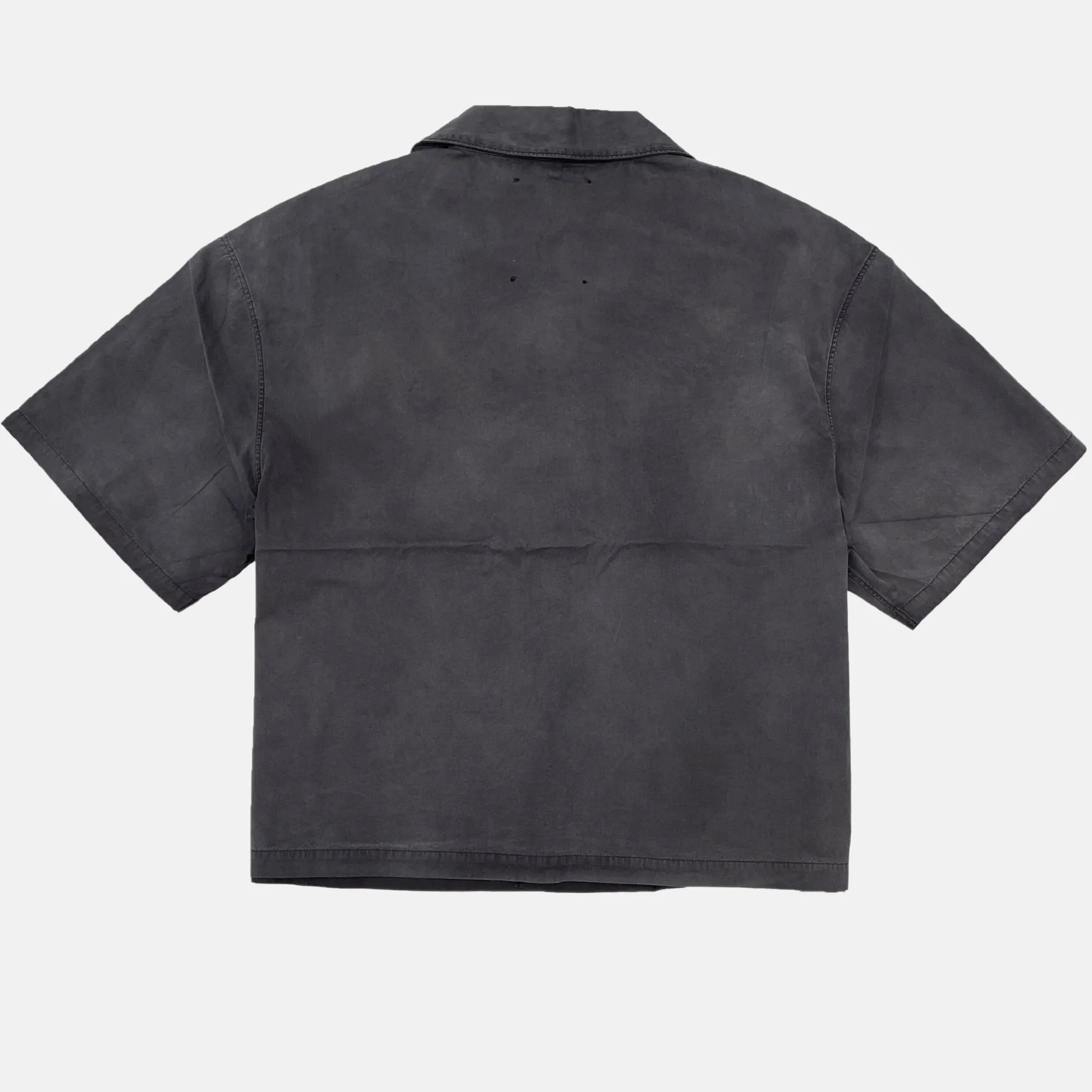 Purple Brand Cotton Poplin Black Shirt