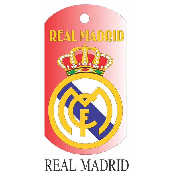 Real Madrid Dog Tags