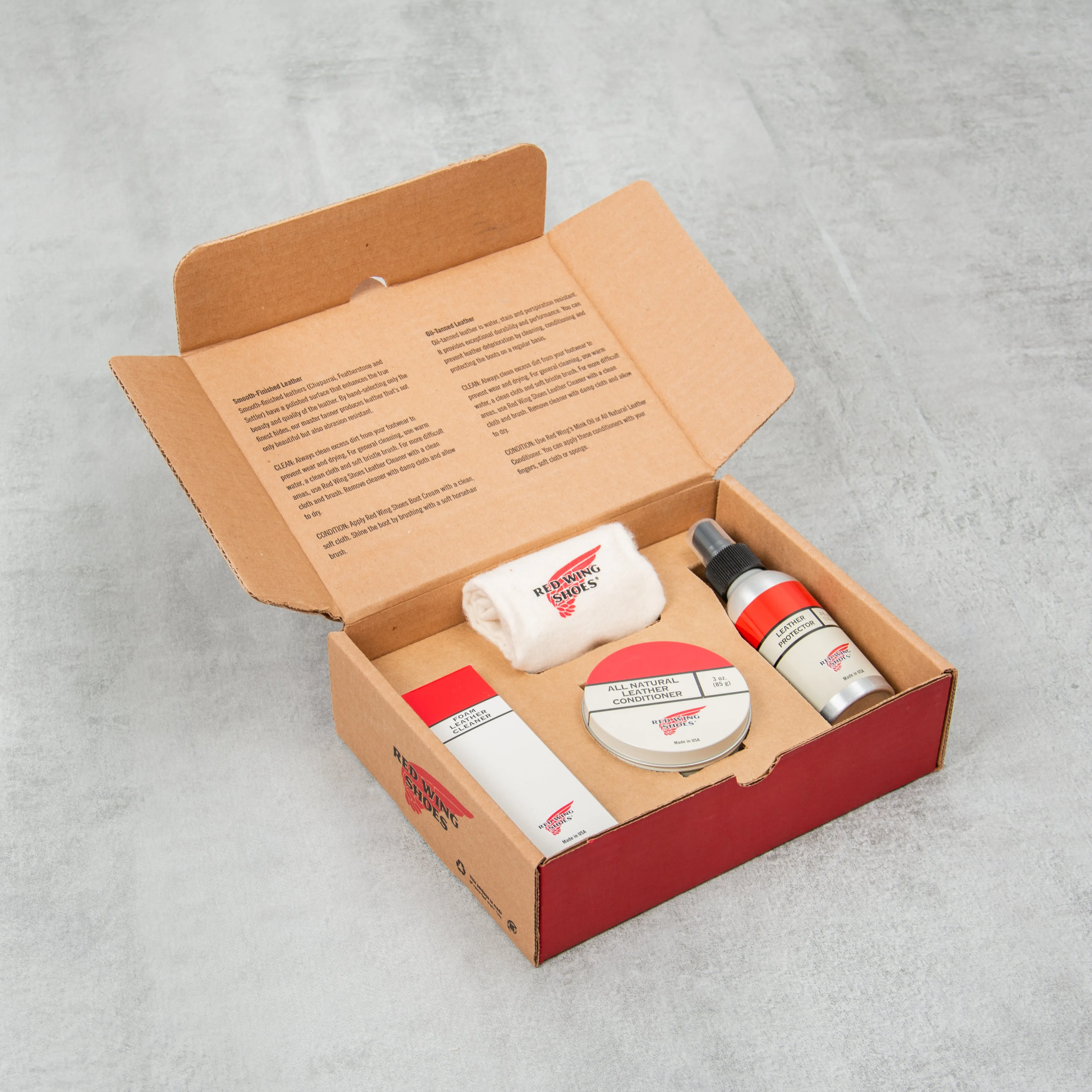 Red Wing Oil Tanned Care Kit