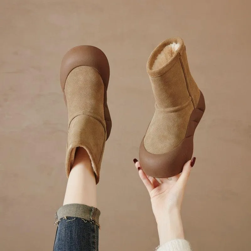 Sleek Suede Ankle Boots