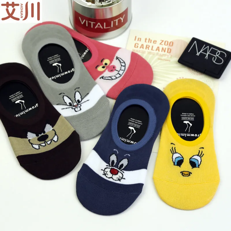 TEEK - Ankle Cartoon Socks