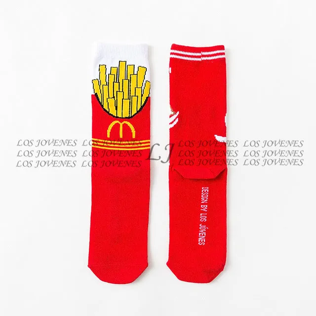 TEEK - Cartoon Feet Catcher Socks